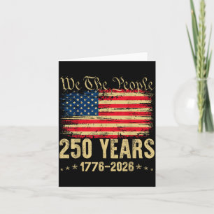 250 Jahre 1776 2026 250. Geburtstag USA-Flagge die Karte