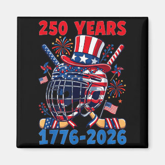 250 Jahre 1776 2026 250. Jubiläum Eishockey Magnet