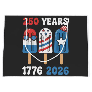 250 Jahre 1776 2026 4. Juli Eiscreme Große Geschenktüte