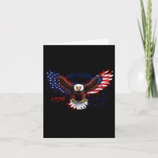 250 Jahre 1776–2026 amerikanischer Adler patriotis Karte