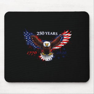 250 Jahre 1776–2026 Amerikanischer Adler Patriotis Mousepad