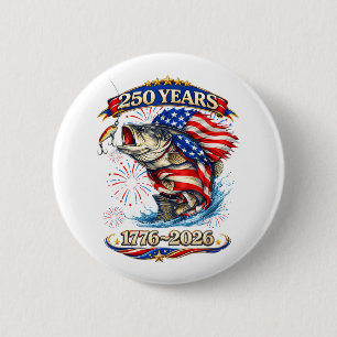 250 Jahre 1776-2026 Forellenangeln Button