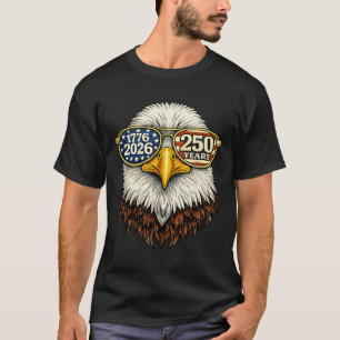 250 Jahre 1776-2026 Ld Eagle Sungles 250. Jubiläum T-Shirt
