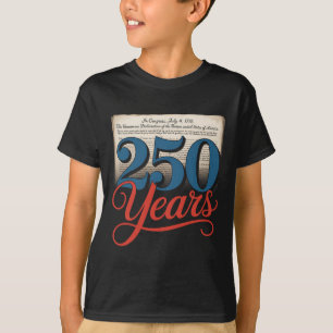 250 Jahre 1776 Unabhängigkeitserklärung der USA Gi T-Shirt