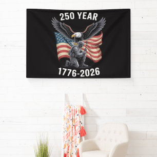 250 Jahre 250. Jubiläum USA 4. Juli Banner