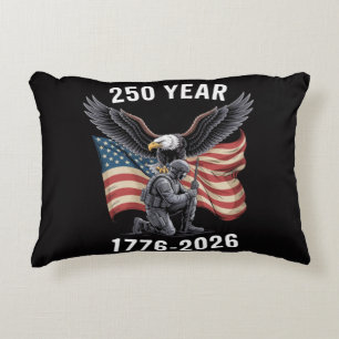 250 Jahre 250. Jubiläum USA 4. Juli Dekokissen