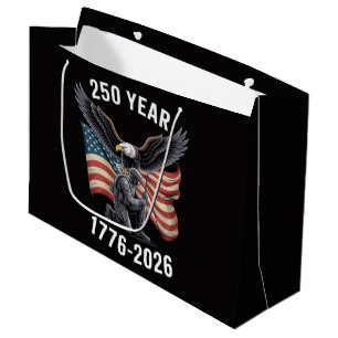 250 Jahre 250. Jubiläum USA 4. Juli Große Geschenktüte