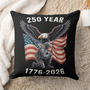 250 Jahre 250. Jubiläum USA 4. Juli Kissen