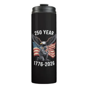 250 Jahre 250. Jubiläum USA 4. Juli Thermosbecher