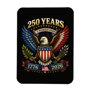 250 Jahre Amerika 1776 2026 250. Jubiläum Magnet