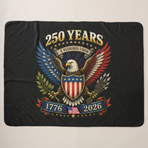 250 Jahre Amerika 1776 2026 250. Jubiläum Sherpadecke