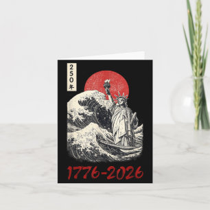 250 Jahre Amerika 1776 2026 250. USA Geburtstag Karte