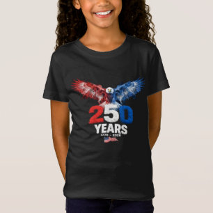 250 Jahre Amerika 1776 2026 250. USA Patriotisch T-Shirt
