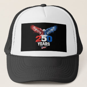 250 Jahre Amerika 1776 2026 250. USA Patriotisch Truckerkappe