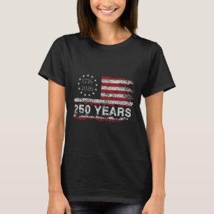 250 Jahre Amerika 1776 2026 Freiheit 4. Juli An T-Shirt