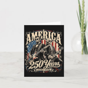 250 Jahre Amerika 1776 2026 Gründerväter Karte
