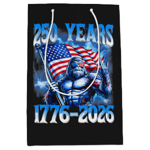 250 Jahre Amerika 1776 2026 Mittlere Geschenktüte