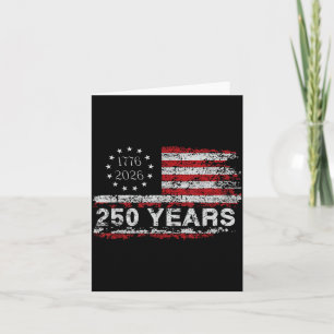 250 Jahre Amerika 1776 2026 So 4. Juli Karte