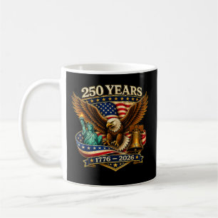 250 Jahre Amerika 250. Jahrestag USA Kaffeetasse