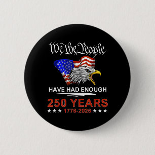 250 Jahre Amerika 250. Jubiläum 1776-2026 4. Button