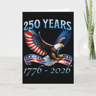 250 Jahre Amerika 250. Jubiläum 1776-2026 4. Karte