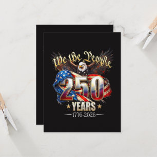 250 Jahre Amerika 250. Jubiläum 4. Juli Einladung