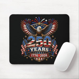 250 Jahre Amerika 250. Jubiläum 4. Juli Mousepad