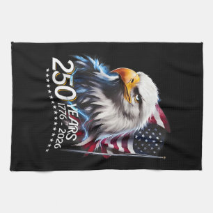 250 Jahre Amerika 250. Jubiläum Patriotisch USA Geschirrtuch