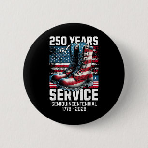 250 Jahre Amerika Jahrestag 250. Unabhängigkeit D Button