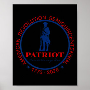 250 Jahre Amerika Jahrestag 4. Juli Vintage Wom Poster