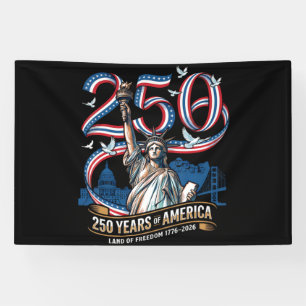250 Jahre Amerika-Jubiläum 1776 2026 Banner