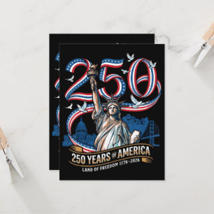 250 Jahre Amerika-Jubiläum 1776 2026 Einladung