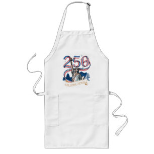 250 Jahre Amerika-Jubiläum 1776 2026 Lange Schürze