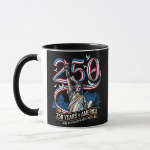 250 Jahre Amerika Jubiläum 1776 2026 Tasse