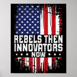 250 Jahre Amerika-Jubiläum 1776-2026 Unabhängigkei Poster
