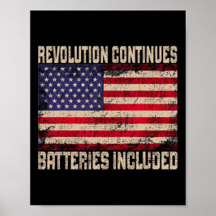 250 Jahre Amerika-Jubiläum 1776-2026 Unabhängigkei Poster