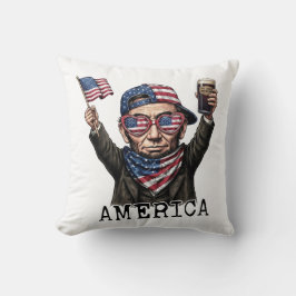 250 Jahre Amerika-Jubiläum 1776 Lincoln Abe Kissen