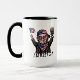 250 Jahre Amerika-Jubiläum 1776 Lincoln Abe Tasse