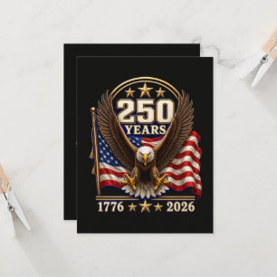 250 Jahre Amerika-Jubiläum 250. Einladung