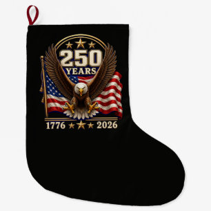 250 Jahre Amerika-Jubiläum 250. Großer Weihnachtsstrumpf