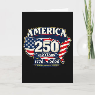 250 Jahre Amerika-Jubiläum 250. Jubiläum Fr Karte