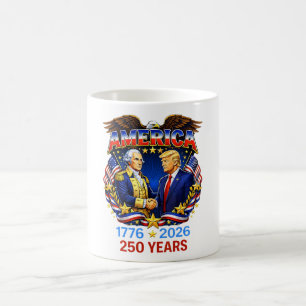 250 Jahre Amerika-Jubiläum 250. Kaffeetasse