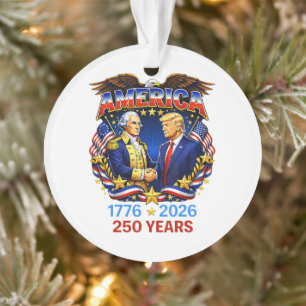 250 Jahre Amerika Jubiläum 250. Ornament