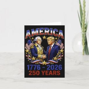250 Jahre Amerika-Jubiläum 250. Trump Karte