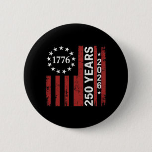 250 Jahre Amerika-Jubiläum 250. Unabhängigkeit Button