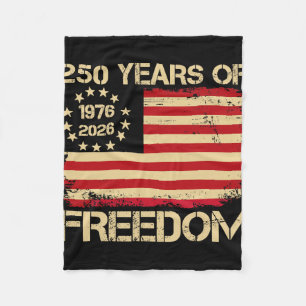 250 Jahre Amerika-Jubiläum 250. Unabhängigkeit D Fleecedecke