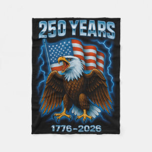 250 Jahre Amerika-Jubiläum 250. Unabhängigkeit D Fleecedecke