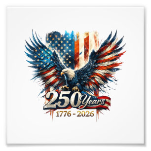 250 Jahre Amerika-Jubiläum 250. Unabhängigkeit D Fotodruck