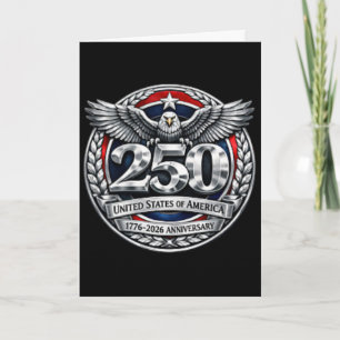 250 Jahre Amerika-Jubiläum 250. Unabhängigkeit D Karte