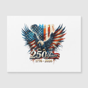 250 Jahre Amerika-Jubiläum 250. Unabhängigkeit D Magnetkarte